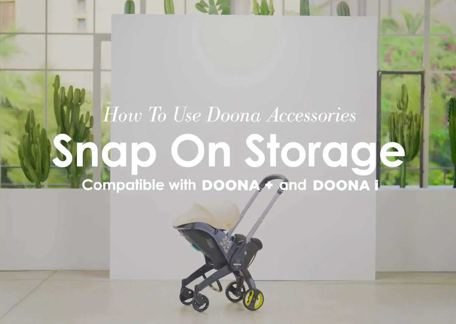 Doona i - Snap on storage