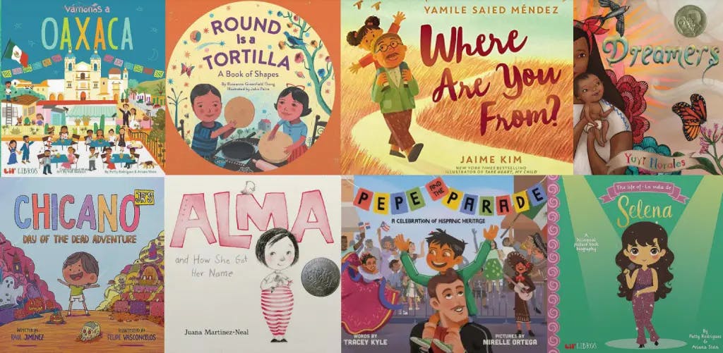 Toddlers explore Hispanic Heritage Month through books