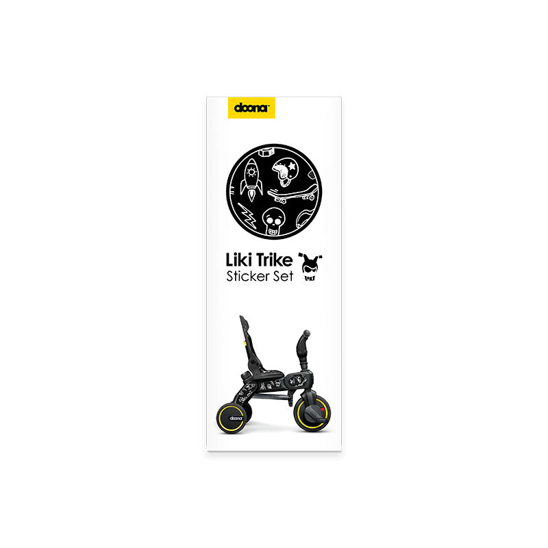 Liki - Sticker Set - Black & Whit